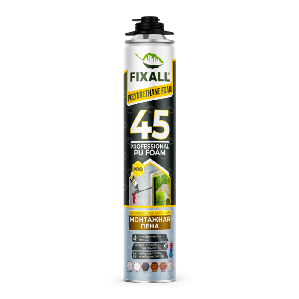 Пена Профессиональная FIXALL 45 PRO 750мл