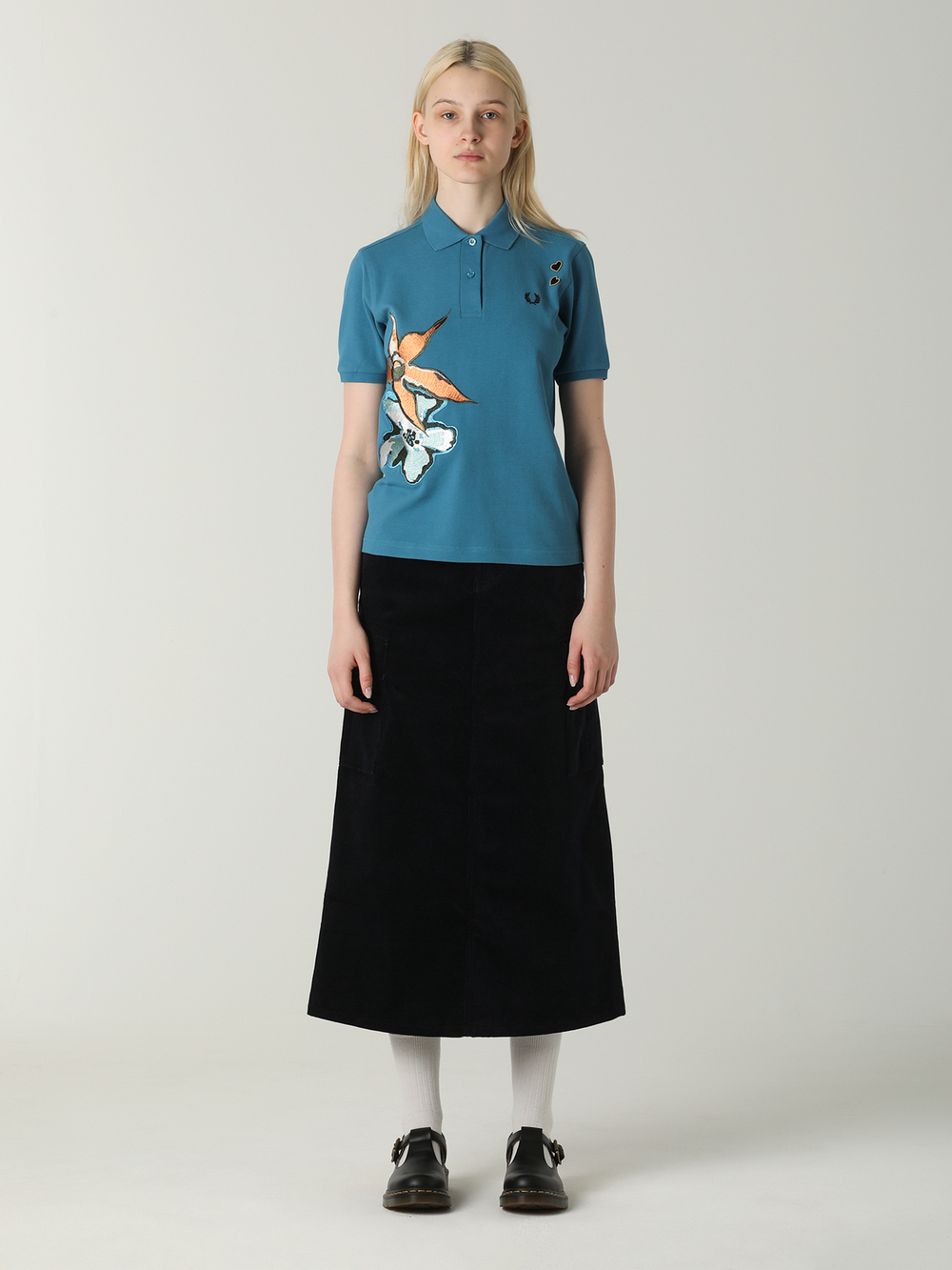 Юбка Corduroy Long Cargo Skirt