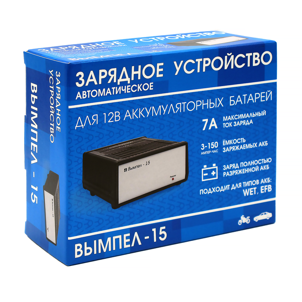 Зарядное устройство Вымпел 15 (7А,15В)