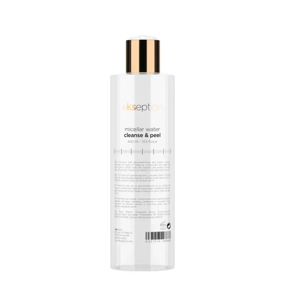 Ekseption Micellar Water Cleanse&Peel Очищающая вода для всех типов кожи 400 мл