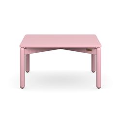 Столик кофейный Saga, 75х75 см, розовый