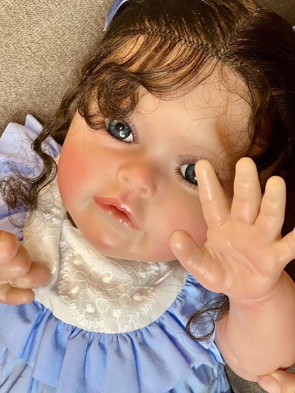 Кукла Реборн мягконабивная 60см в пакете (FA-181A)