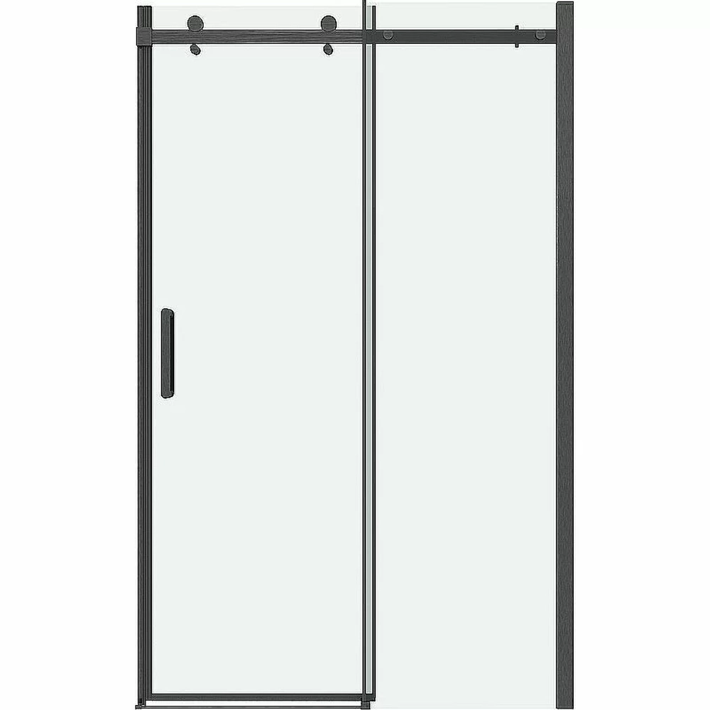 Душевая дверь Grossman Classic 110 100.K33.04.110.42.00 стекло прозрачное/профиль графит сатин