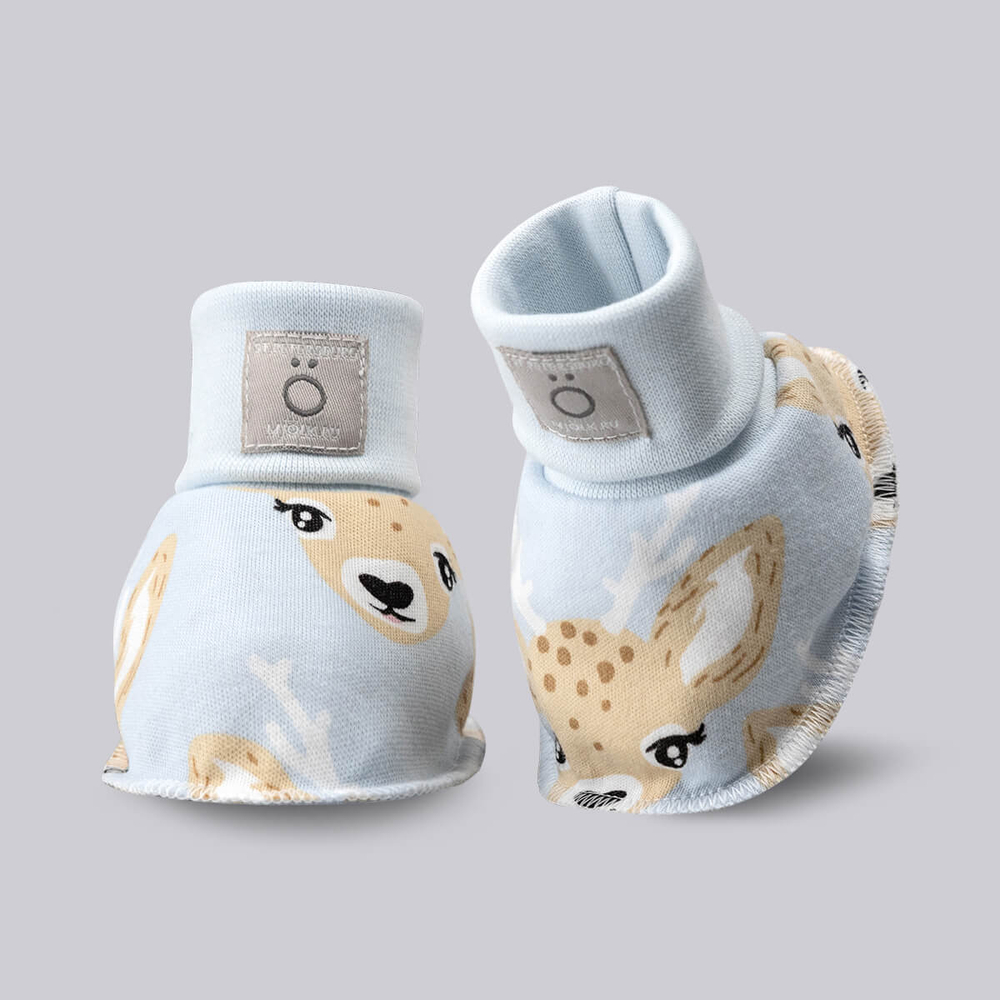Пинетки Mjölk Оленята Новые, уценка