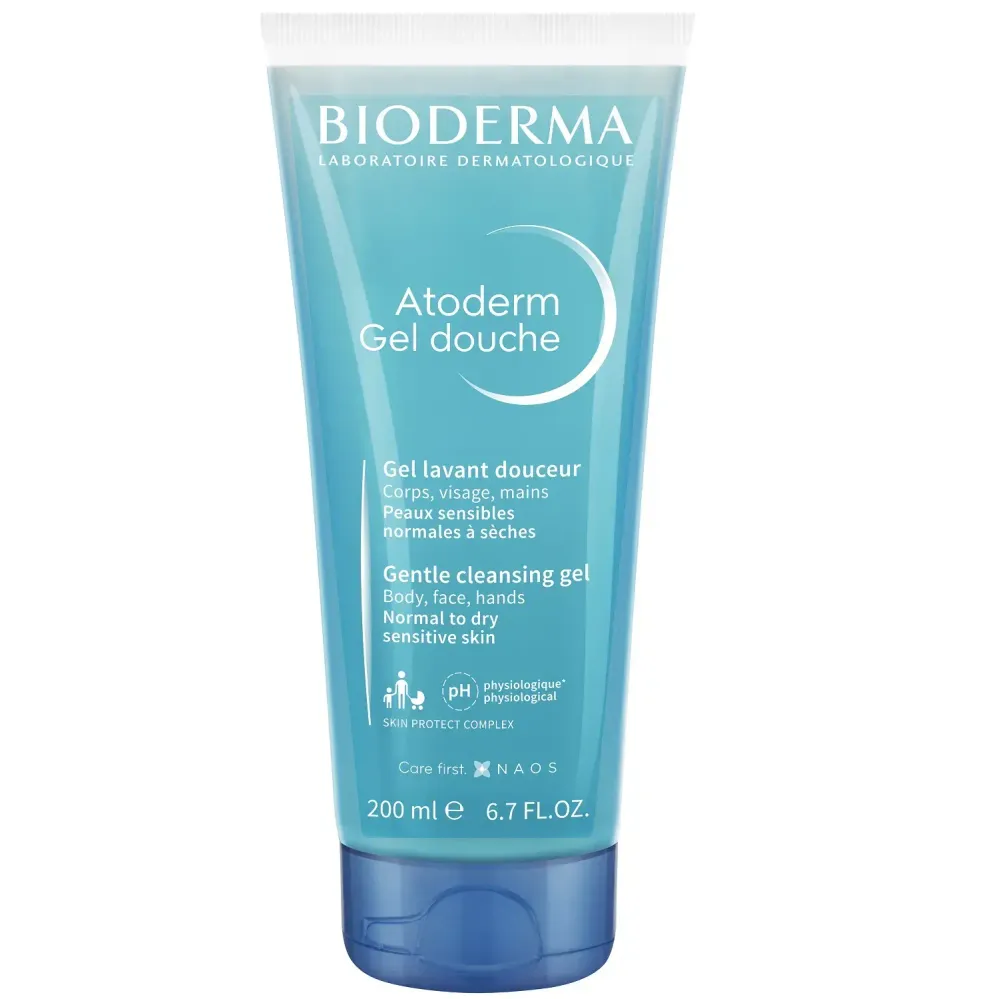 Bioderma Atoderm Мягкий очищающий гель для душа для нормальной сухой и атопичной кожи 200 мл