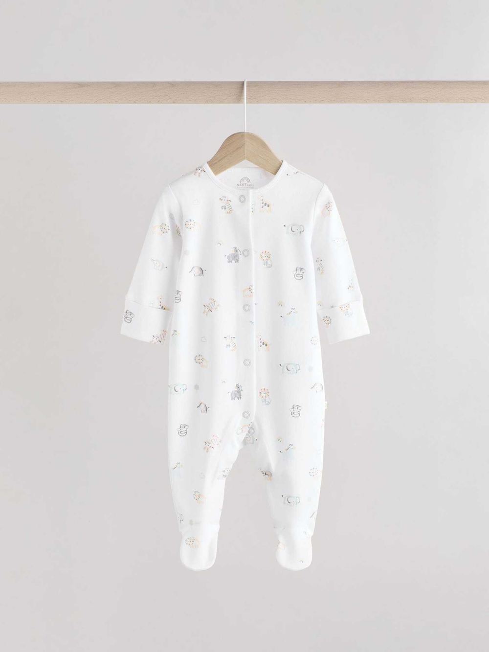 Комбинезон / Cлип для малышей Next E19-700, 3 шт., Белый