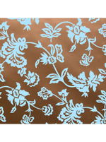 Рулонные шторы Шелковая архидея коричневый