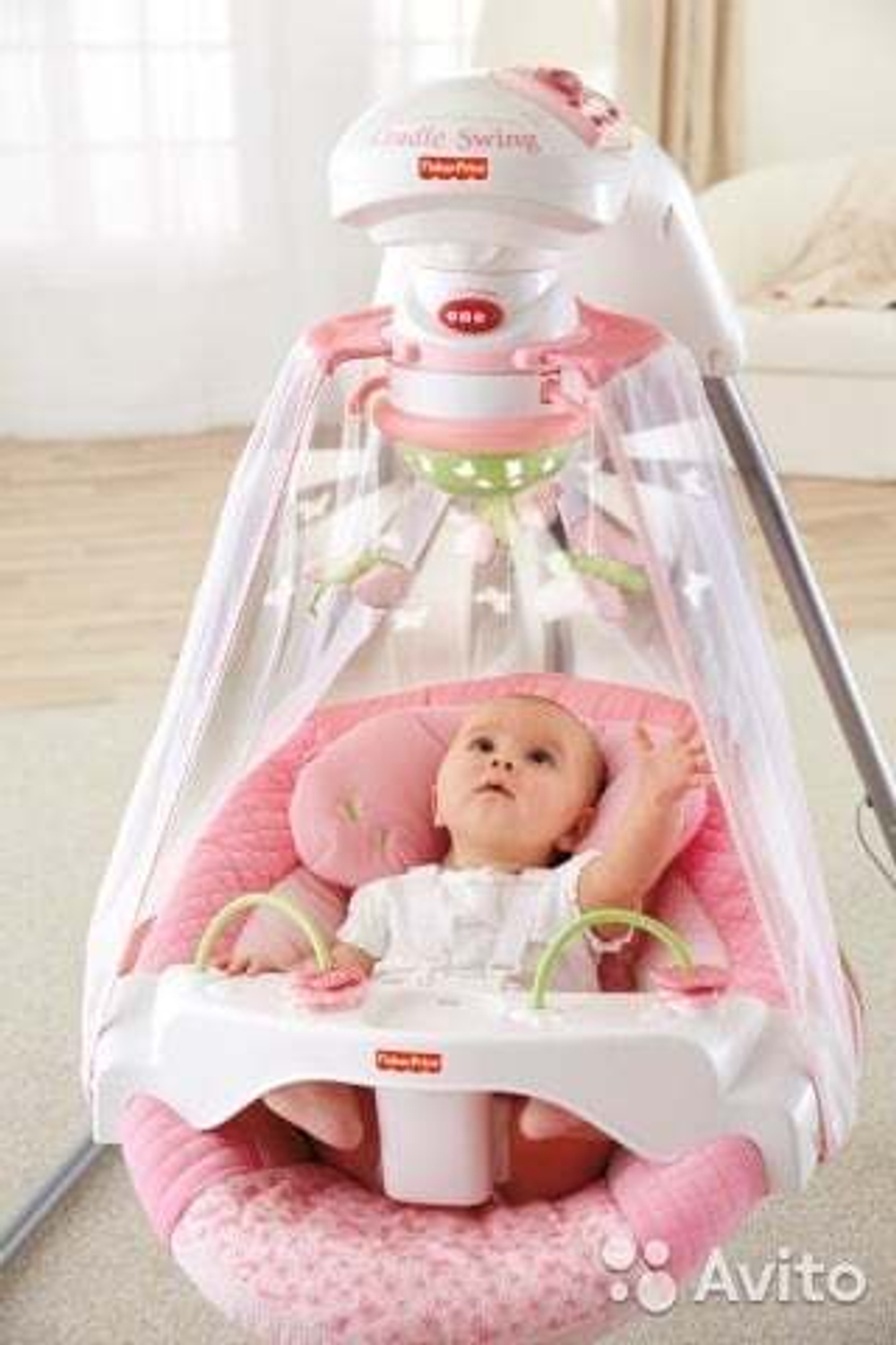 Электрокачели Бабочки Fisher Price — 9-0258