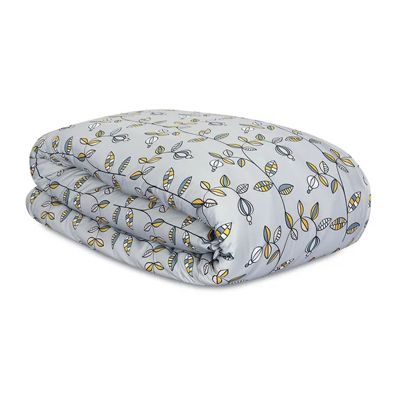 Комплект постельного белья "Ягоды тайги" из премиального сатина из коллекции russian north, 200х220 см