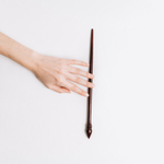 Опорное веретено для прядения из древесины сибирского кедра 280 мм. B78