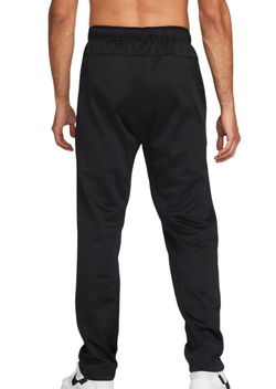 Теннисные брюки Nike Therma-FIT Open Hem Fitness - black/black/white