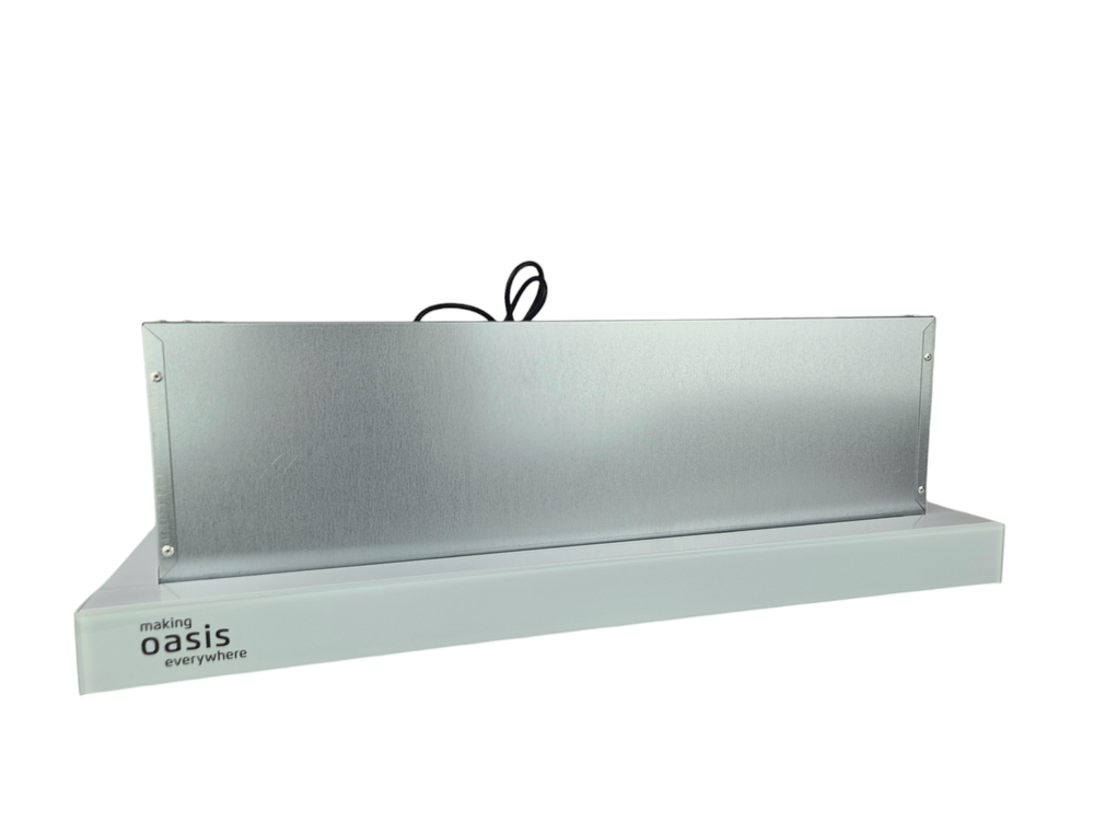 Вытяжка кухонная встраиваемая "Oasis" UV-60WG (F) бел.стекло