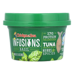Chicken of the Sea, Infusions, дикий тунец, базилик, 80 г (2,8 унции)