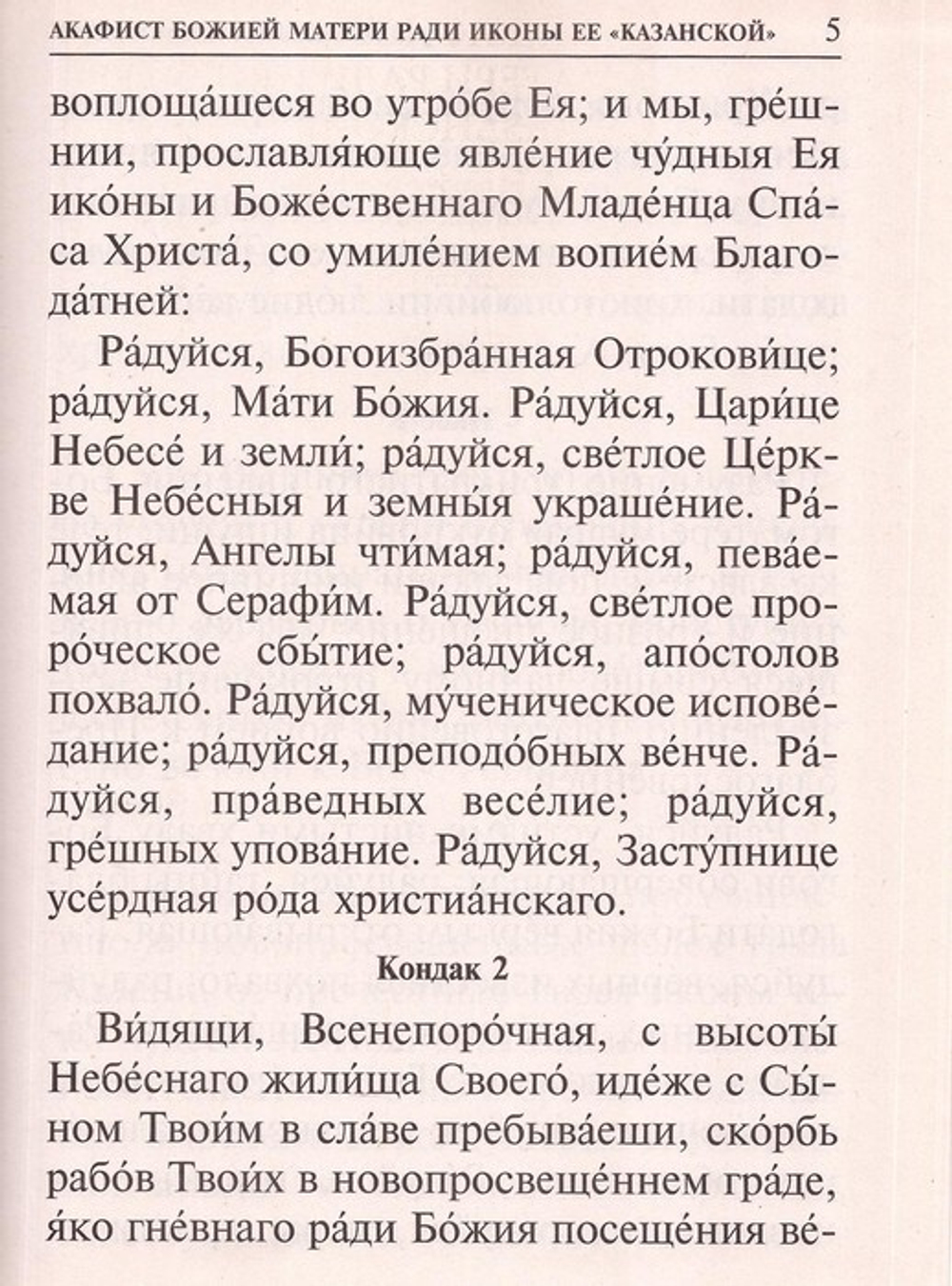 Акафисты Божией Матери и святым, читаемые в житейских нуждах, скорбях и болезнях (крупный шрифт)