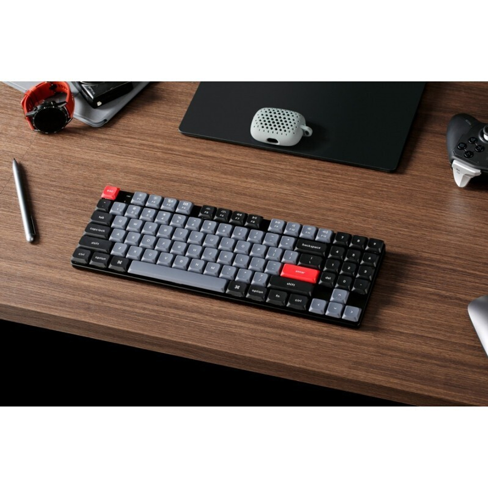 Беспроводная механическая клавиатура QMK Keychron K13 Pro, 90 клавиш, Hot-Swap, Gateron low profile Brown Switch (K13P-H3)