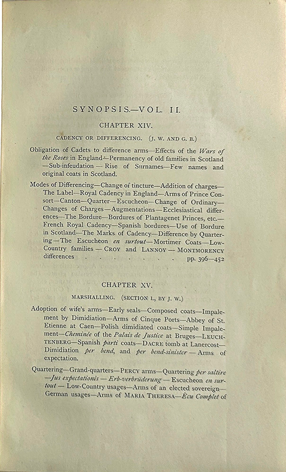 A treatise on heraldry British and foreign. В 2 т. Лондон. Edinburgh : W. & A.K. Johnston. 1892.