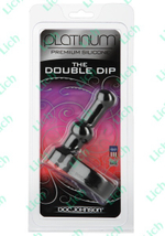 Силиконовый вагинально-анальный плаг для двойного проникновения