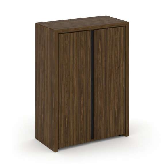 Corner Шкаф средний широкий COR.ST-2.3 Орех Лоренцо/Графит 900*450*1231