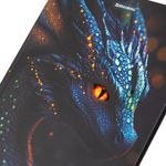 Дневник 5-11 класс 48 л., твердый, BRAUBERG, выборочный лак, с подсказом, "Dragon", 107195