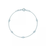 Браслет из серебра с бриллиантами по окружности 💎Tiffany. Yard 0.25ct. В наличии