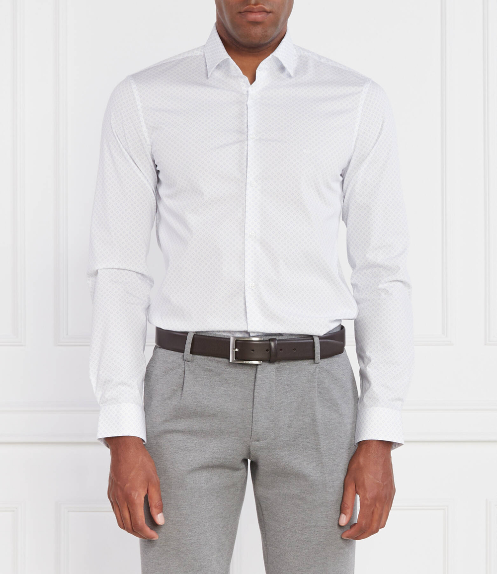 Рубашка POPLIN SQUARE PRINT Calvin Klein - белый(K10K111638)