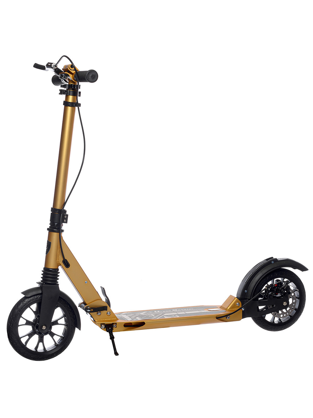 Самокат Urban Scooter Original tm Disc Bronze, (2024), с дисковым тормозом, складной, городской, двухколесный