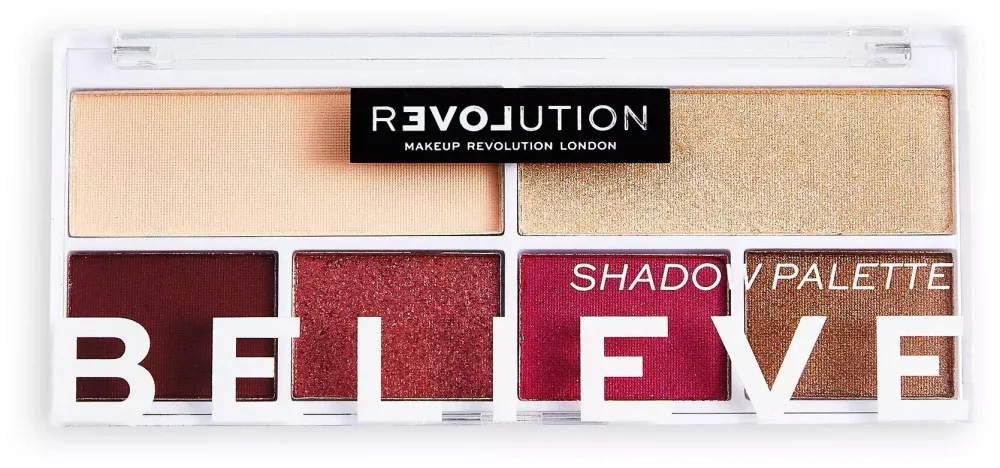 Палетка теней для век  REVOLUTION Colour Play Shadow Palette - Believe