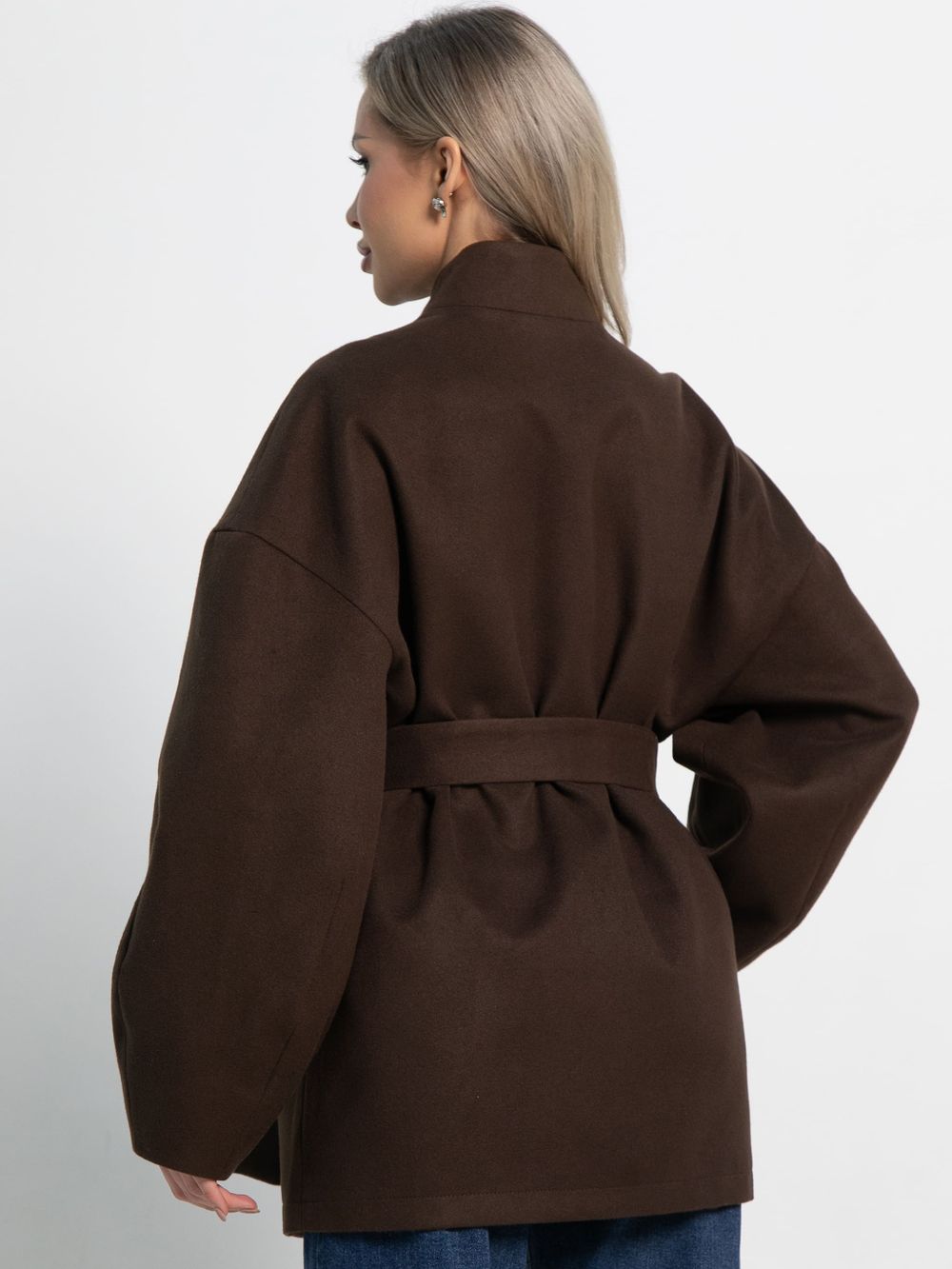 Пальто Мелания (горький шоколад) Б15185-5М LT Collection