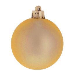 GAEM Набор из 4шт Украшение новогоднее Шар "Золотой квартет", D8 см, L16 W8 H16 см