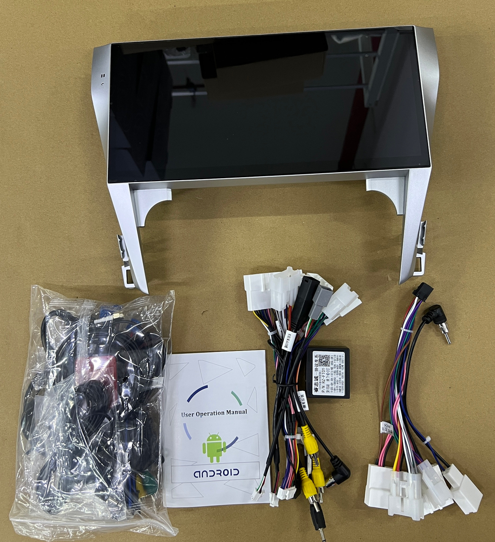 Магнитола Toyota Camry 50 2011-2014 - Carmedia HP-T1204 монитор 12.3" на Android 12, ТОП процессор, 6Гб+128Гб, 4G SIM-слот