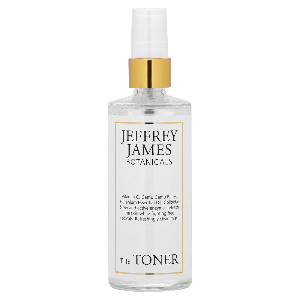 Jeffrey James Botanicals, Тоник, освежающий чистящий аэрозоль, 4 унции (118 мл)