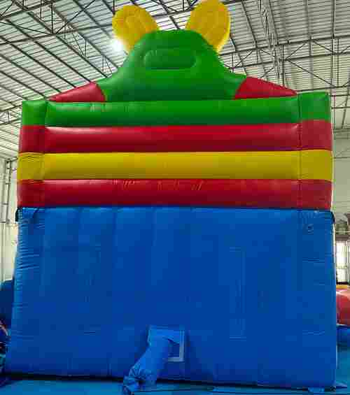 Надувная водная горка с бассейном «Аквамонстро мини» 4*4*4 м