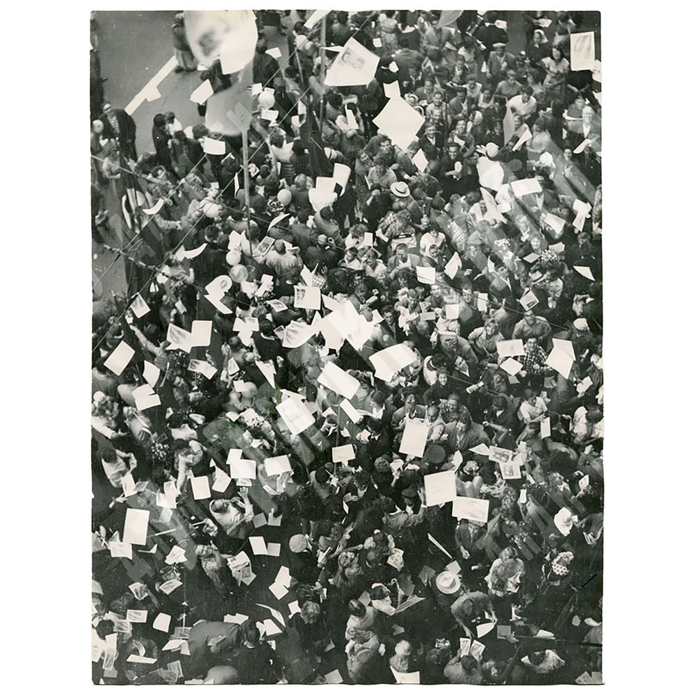 Фотография «Москва встречает героев-космонавтов». Агентство печати. СССР, 1962 г.