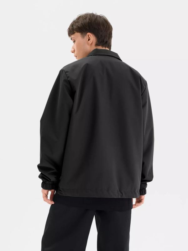 Куртка Коуч утепленная черная - фото 4