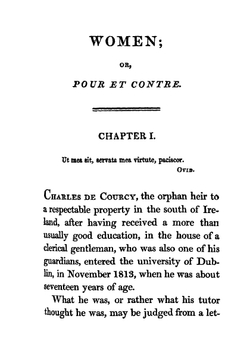 Women; or, Pour et Contre | Maturin Charles Robert