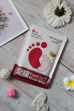 Медовая маска-носочки для ног