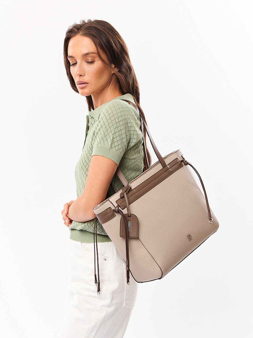 Сумка из экокожи FABRETTI FMM2409067-13