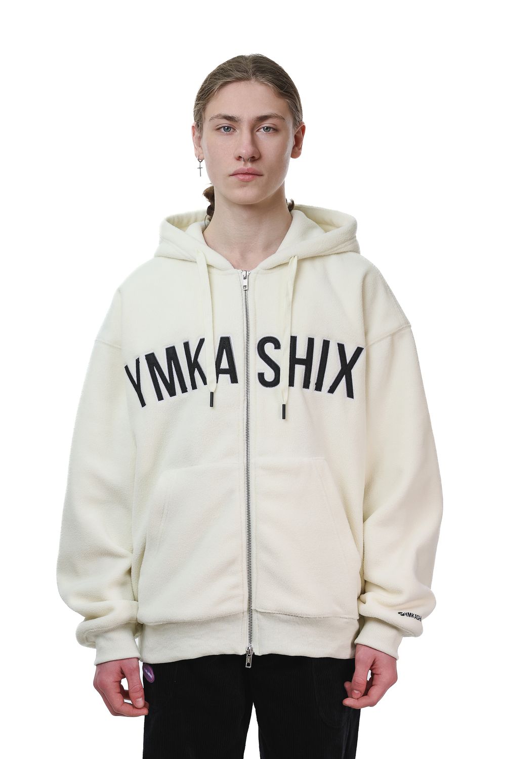 Худи Ymkashix Zip Original fleece белое