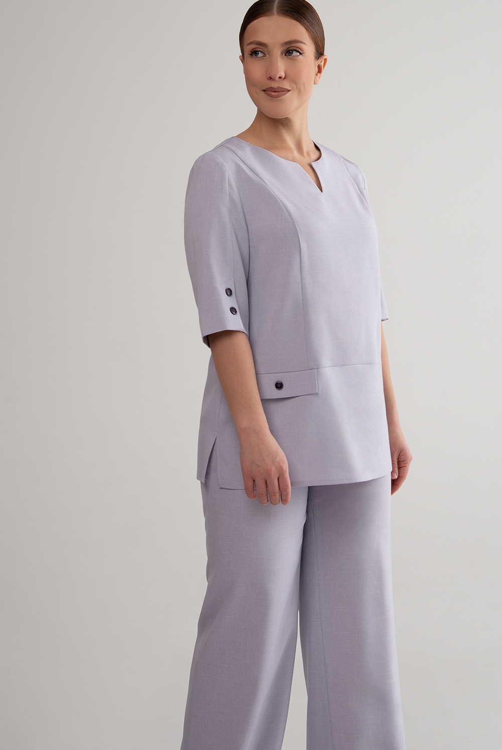 Блузка женская 3707ЛП, иней #38Ин093707ЛП