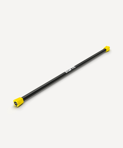 Бодибар STARFIT BB-301, 2 кг, неопреновый, черный/желтый