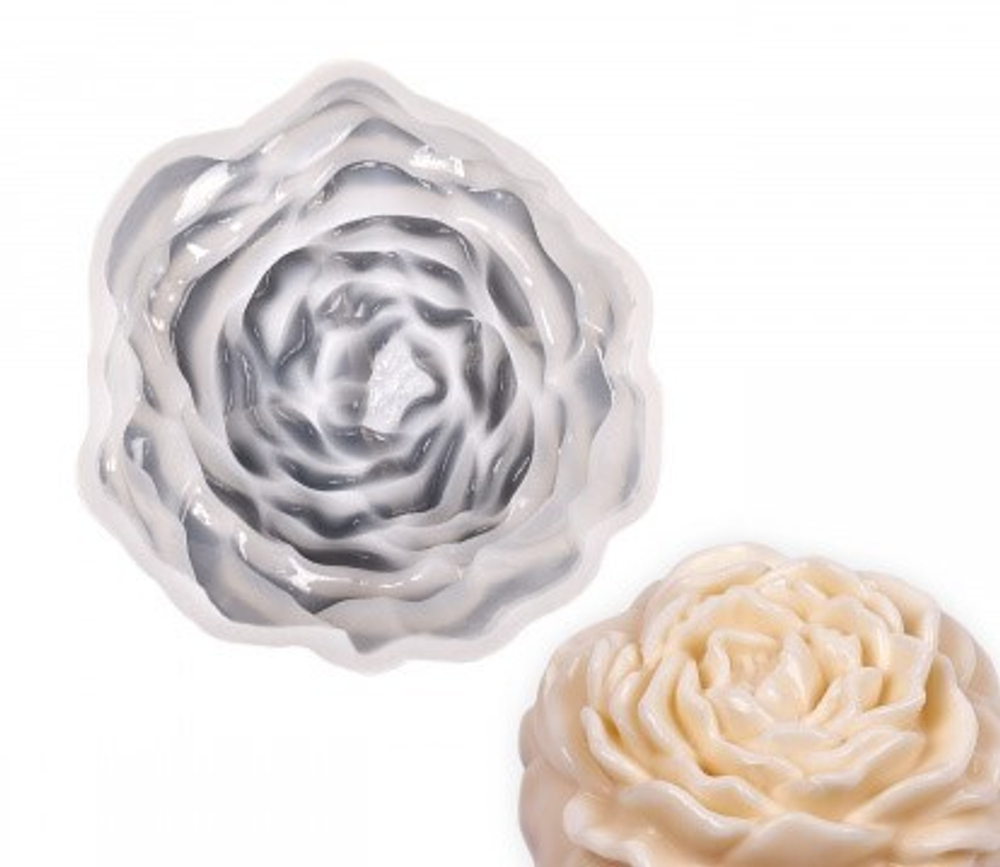 Силиконовый молд 3D «Цветок №4»