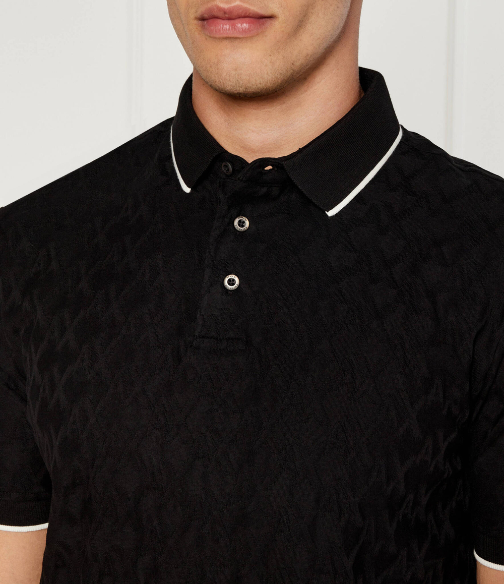 Поло Armani Exchange - черный(6DZFLA ZJ2ZZ)