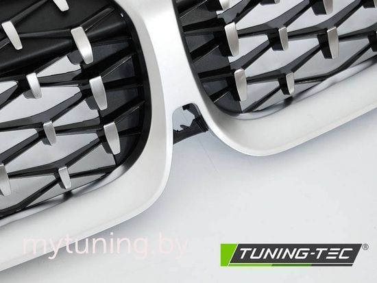 Решетка радиатора DIAMOND SILVER для BMW G20/G21 19-