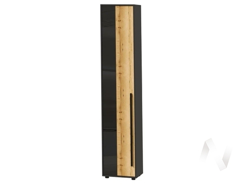 Пенал сек. №6 НКМ Аэлита (черный/дуб вотан)