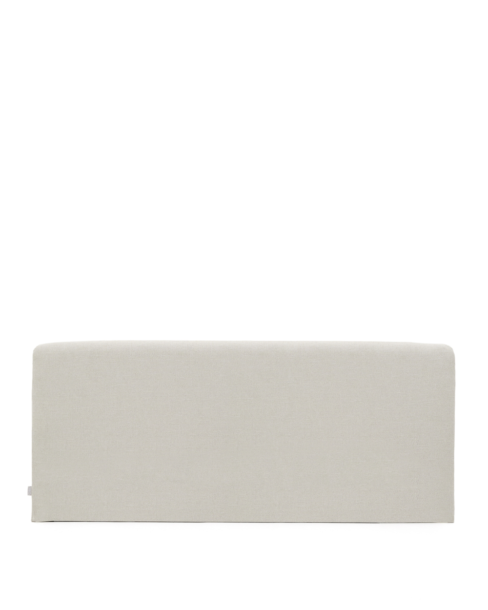 Изголовье Valma из жемчужного шенилла со съемным чехлом для кровати 180 x 200 см