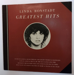 Винтажная виниловая пластинка Linda Ronstadt Linda Ronstadt Greatest Hits (Germany 1976)