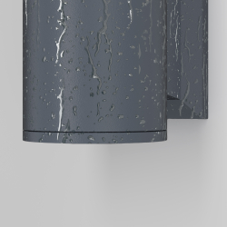 Уличный настенный светильник Outdoor O574WL-01GR