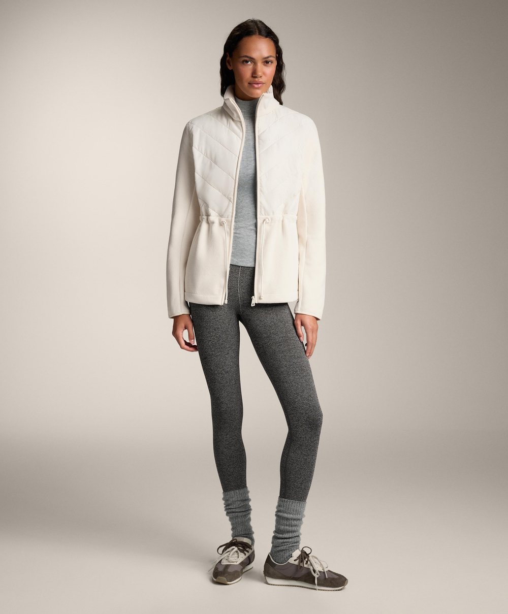 Oysho Утепленная куртка FELLEX® AEROGEL с регулируемой талией, экрю