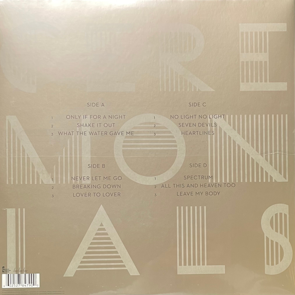 Florence + The Machine ‎– Ceremonials 2LP (Европа 2011г.)