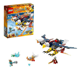 LEGO Chima: Огненный истребитель Орлицы Эрис 70142 — Eris' Fire Eagle Flyer — Лего Чима